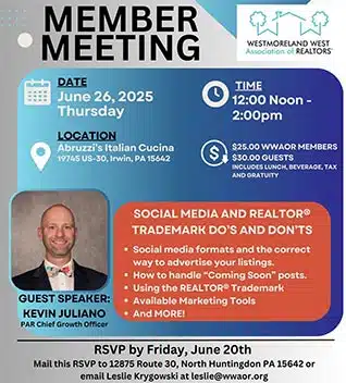 New Member Orientation June 10th, WWAOR